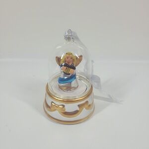 Mr. Christmas Musical Angel‎ Rotating Glass Dome  Hark The Herald Angel Sings